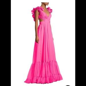 Mac Duggal Aleena Cutout Chiffon Gown Size 8